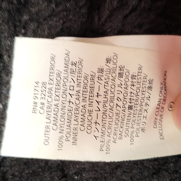 Armani Exchange Fleece Lined Bomber Jacket - Picture 3 of 9